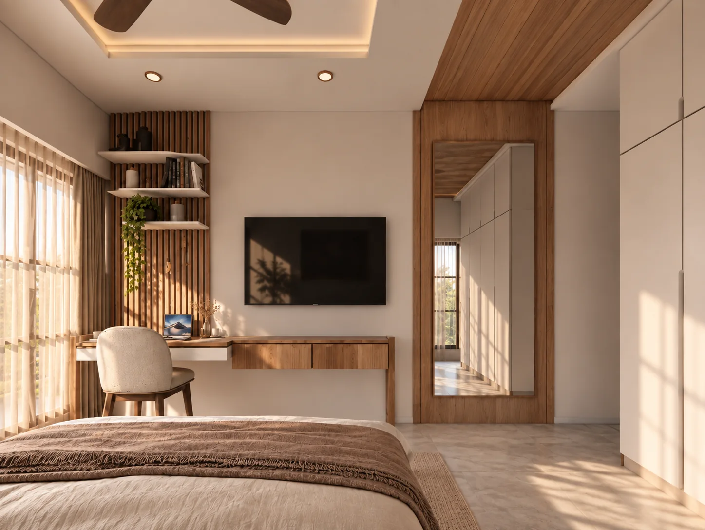 Modern Sanctuary, a Think Design residential project