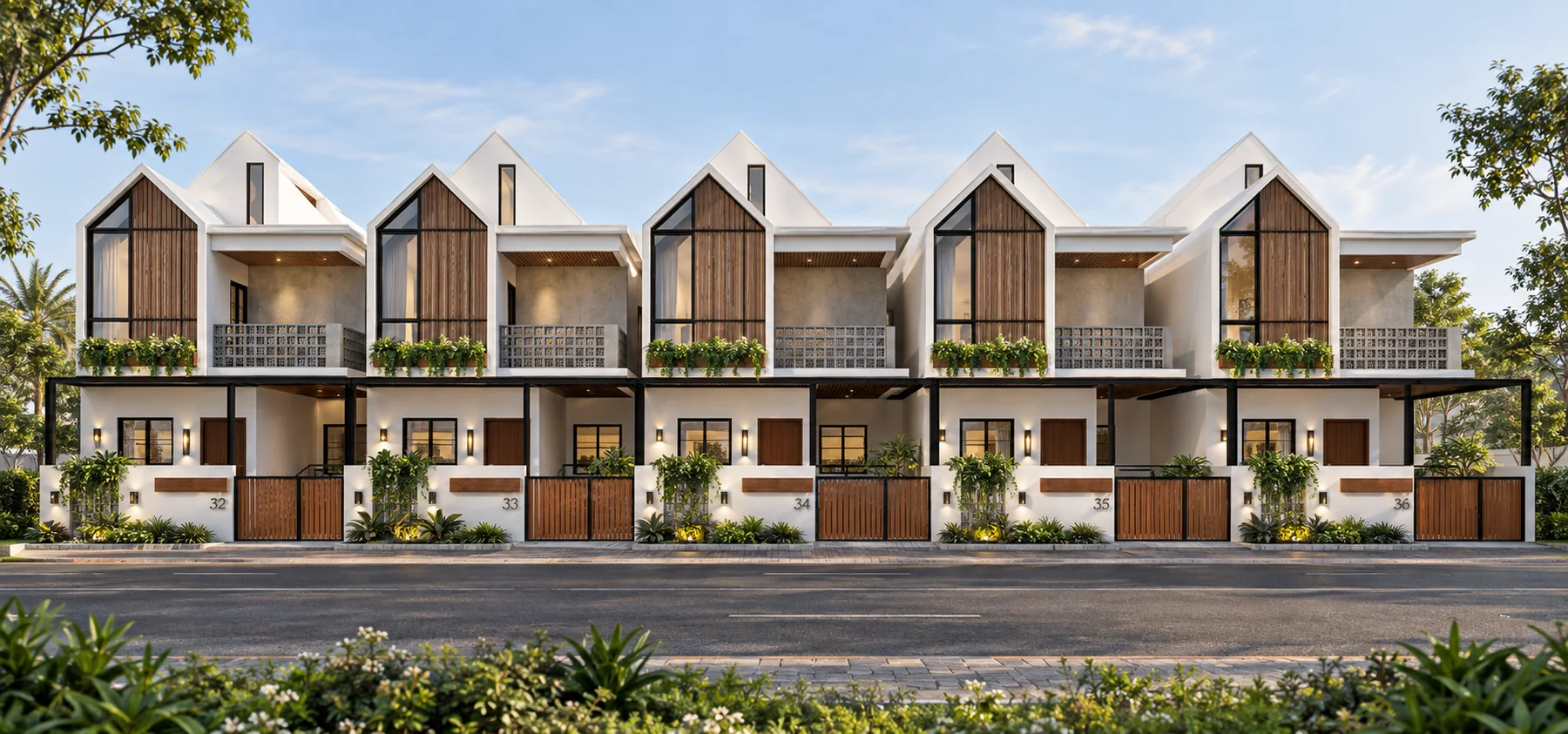 Row House, a Think Design residential project