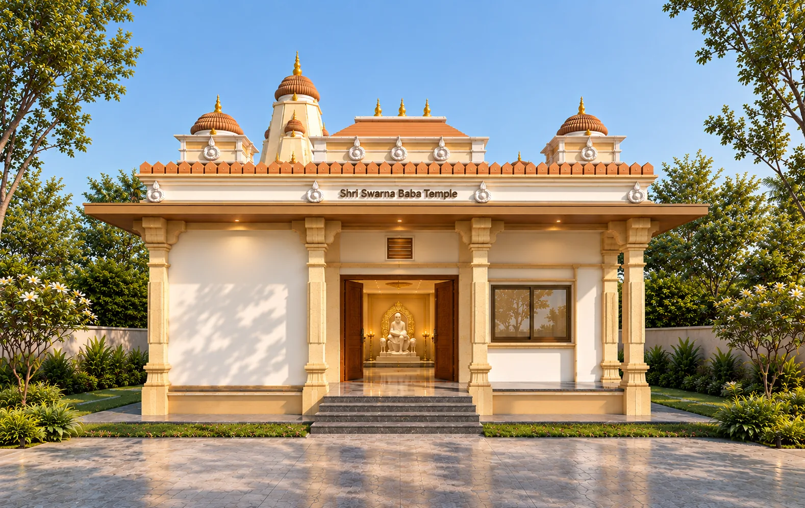 Sai Baba Temple, a Think Design commercial project