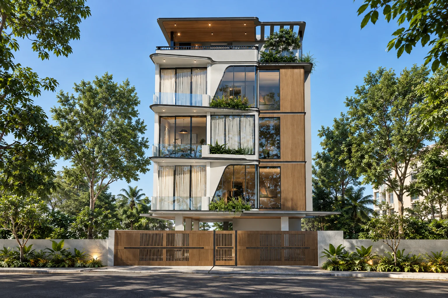 The Living Facade, a Think Design residential project
